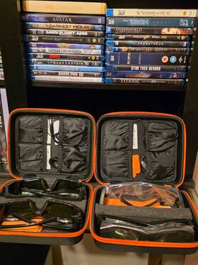 Un78js9500fxza Samsung 1 Connect Box /cables /2 Remotes /23 3d Movies/glasses