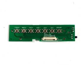 U550cv-u Sceptre C2411222 4k Led Tv Hd-d08-ir-key Ir Sensor Board For U55 Se1v58cd