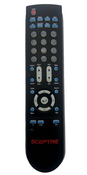 Hof12d520gpd11 Sceptre Genuine Tv Remote Control - 120418 00885 Hof12d520gpd11 Sceptre Genuine Tv Remote Control - 120418 00885