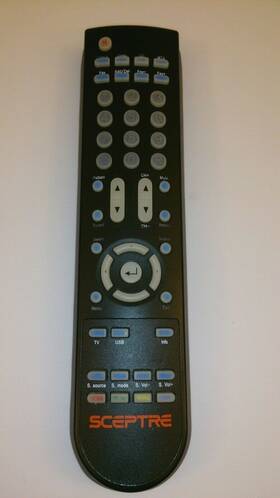 Hof12l617gpd12sy Sceptre Tv Remote Control - 121227 01301 Hof12l617gpd12sy Sceptre Tv Remote Control - 121227 01301