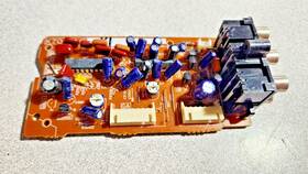 Duntk8239wezz Sharp A/v Input Board Used In Various Crt Tv Models