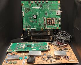 Duntkf975we Sharp 70 Inch Led Tv Complete Repair Kit - Tested And Working