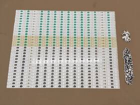 Runtk4867tpza Sharp Lc-70le732u Lc-70le632u Tv 28 Led Backlight Strip Set 4867 4868 4869 4870