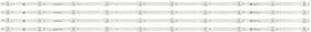 Rf-eg550041sf30-1001 Skyworth Led Backlight Strips 4 55ud7300