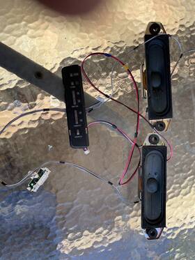1-858-784-11 Sony 1-858-170-11 Set Of Speakers Xbr-65hx950