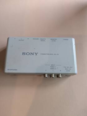 Xa-113 Sony Connection Box For Car Audio/video Playstation One Mobile Setup