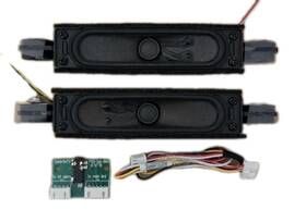 Sunbritetv Pcb-spk-004 Speaker Set With Board And Harness Cable Oem Outdoor Tv