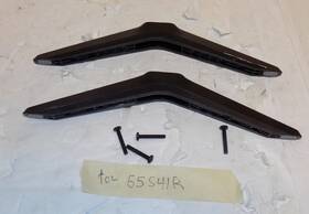 55ss41r Tcl 703190899446 55 Inch Tv Stand Legs With Mounting Screws
