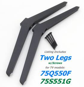 M03-a01231-02 Tcl Pre-owned 75q550f 75s551g Stand Legs With Screws