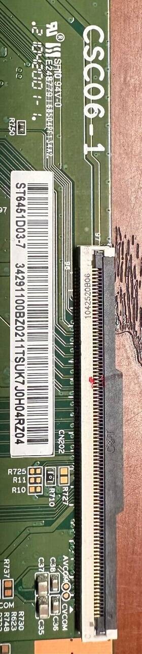 34.29110.0bz Tcl St6451d037 St6451d03-7 T-con Board