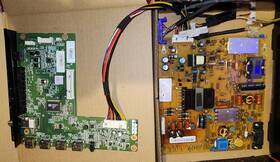 55l1031u Toshiba Driver Board And Power - Both Working