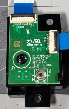 1p-1149802-1010 Vizio 1p11498021010 E60-c3 Button Assembly With Flex Ribbon Cable
