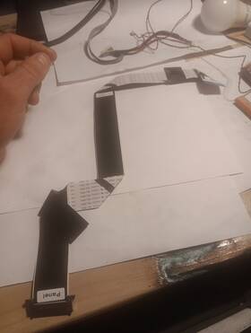 50.76n07.001 Vizio E400i-b2 Main Board To Led Screen Cable 50.76n07.001 Vizio E400i-b2 Main Board To Led Screen Cable