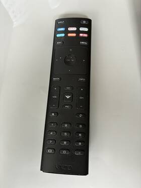 Xrt140 Vizio 703190862631 Smartcast Remote Works For All Smart Tvs Full Number Pad