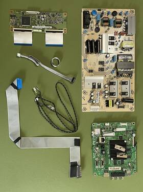 756txicb02k017 Vizio D55x-g1 Tv Repair Kit Pltviw461xab1 Runtk0018ze