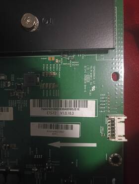 791.02k10.0002 Vizio E75-f2 Main Board 75502k010002