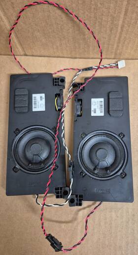 570308700-35c-g Vizio Bw080332f10 E65-e3 Tv Parts Speakers Pair Set Bw0803-32f10 170521