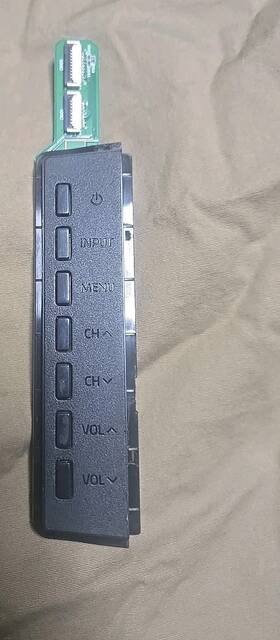 Y8385877a Vizio Tv Key Control Controller Button Board