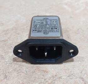 Yb06a3 Yupen Emi Filter 3300pfx2 125/250v 50/60hz Ac Connector 6a Hpf 3 Pin