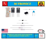 Repair Kit For Sharp RUNTKA903WJQZ RUNTKA903WJN1 Power Supply Dead No. Fixed Price $28.99.