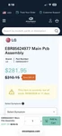 EBR85624977 Lg Refrigerator Main Pcb Assembly Control Board Next Day Free Ship. Fixed Price $199.97.