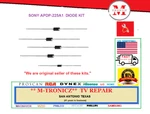 Repair Kit For Sony XBR-65X850E 1-474-685-11 APDP-225A1 Dead Tv / No Power. Fixed Price $18.99.