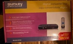 New Sunkey Electronic Tv Digital Converter Box SK-801ATSC With Remote. Fixed Price $25.00.
