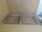Samsung Refrigerator Freezer Sliding Shelf (lot Of 2) New Part # DA67-05160A. Fixed Price $104.48.
