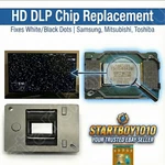 Mitsubishi Dlp Chip 1910-6143W For Samsung HL56A650C1FXZA. Fixed Price $84.55.