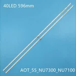 New Led STRIPS(2) For Samsung 55NU7300 BN96-45913A 15485A UN55NU7100 UE55NU7105. Fixed Price $22.94.