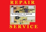 Repair Service For Vizio P552UI-B2 056.04245.6031 056.04245.6041 Power Supply. Fixed Price $55.00.