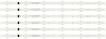 Lg EAV65056501 50UR80 Led Backlight Strips (6). Fixed Price $29.99.