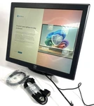 Elo 19" Lcd ET1928L-AUWM-1-GY-3-G E850529 Monitor W/ Stand * See Desc. Fixed Price $59.98.