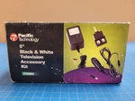Pacific Technology 5" B&w Tv Accessory Kit 210003 Dc Adapter Antenna. Fixed Price $19.99.