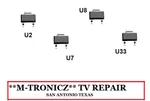 Vizio VW42L HDTV10A Main Board Repair Kit 3642-0162-0150 3642-0252-0150 ..... Fixed Price $12.99.
