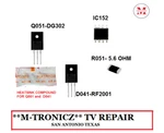 Repair Kit For Panasonic Board TNPA5623 TXNSS1SDUU. Fixed Price $18.99.