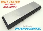 Samsung UN78HU9000FXZC One Connect BN94-07755C Damaged Tested Working. Fixed Price $199.95.