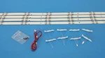 Backlight Led Strip Set 4 SVH500A63 + Cables Panel Sep F Tv Sharp LC-50LBU591U. Fixed Price $32.99.