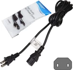 Hqrp Ac Power Cord For Sony KDL-40VE5 KDL-40Z4100 KDL-40VL160 KDL-40W4100. Fixed Price $7.95.