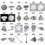 Azdent Dental Orthodontic Lingual Buttons Bondable Round /rectangular Base. Fixed Price $22.87.
