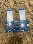 Auo 55T32-COL Ctrl Bd (t-con Board)-broken Retaining Clip Ribbon Cable Latch. Fixed Price $9.99.