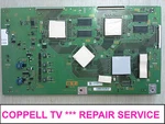 Repair Service Sony KDL-46XBR6 KDL-46V5100 Tcon A1557397B A1556899B 1-857-253-11. Fixed Price $89.95.