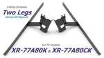 Pre-owned Sony XR-77A80K XR-77A80CK Stand Legs 5-034-385-01 / 5-034-386-01. Fixed Price $47.45.