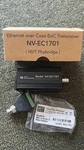 Nvt Phybridge NV-EC1701 Ethernet Over Coax Transceiver New. Fixed Price $120.00.