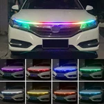 Led Daytime Running Light Strip Start Scan Dynamic Car Hood Waterproof. Fixed Price $12.99.