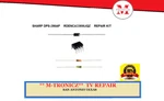 Repair Kit Sharp LC-52BD80U LC-52D85UN DPS-286AP RDENCA336WJQZ Power Supply. Fixed Price $16.99.