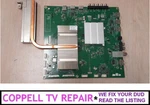 Repair Service For Vizio P552UI-B2 Main Board 755.00601.0001 / 748.00606.001M. Fixed Price $69.95.