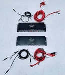 Lot Of Lynx Innovation 2CH 50W 850-232356 Amplifier W/cables. Fixed Price $125.00.