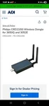 Philips CRD22, Wireless Adapter For Display -sealed Brand New. Fixed Price $20.00.