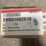 Lg Dryer Electronic Control Board EBR31002618 KM753. Fixed Price $148.00.